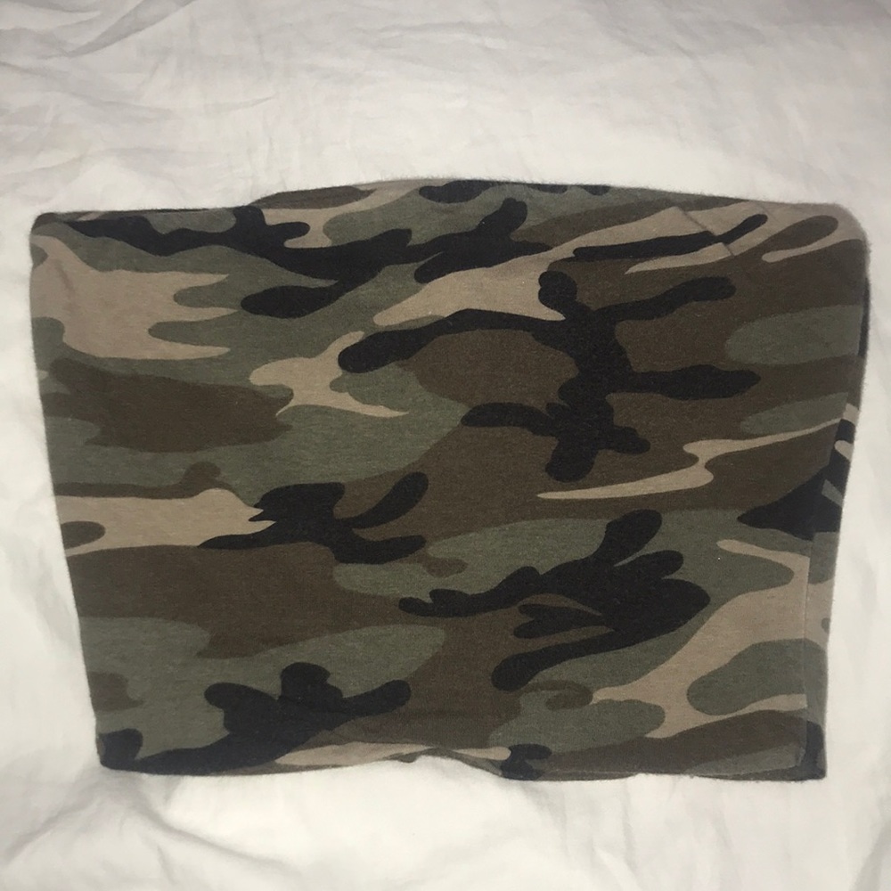 Camo Tube Top